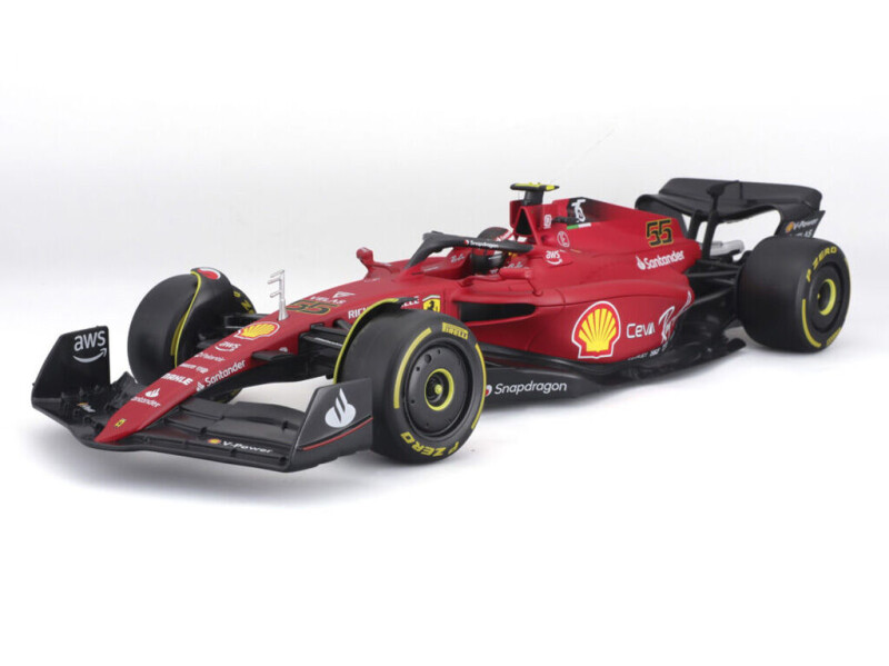 Bburago Ferrari F1-75 1:18 (2022) #55 Carlos Sainz 
